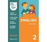 11+ Practice Papers English Pack 2 (Multiple Choice)