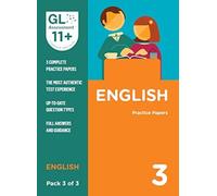 11+ Practice Papers English Pack 3 (Multiple Choice)