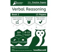 11+ Practice Papers For Independent Schools & Aptitude Training Verbal Reasoning Book 2