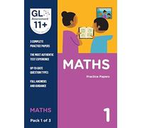 11+ Practice Papers Maths Pack 1 (Multiple Choice)