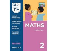 11+ Practice Papers Maths Pack 2 (Multiple Choice)