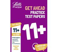 11+ Practice Test Papers (Get ahead) for the CEM tests inc. Audio Download (Letts 11+ Success)