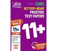 11+ Practice Test Papers (Get test-ready) Book 2, inc. Audio Download: for the CEM tests (Letts 11+ Success)