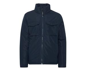 11 Project PRDeke Men's Transition Jacket, Short Winter Jacket with Stand-Up Collar and Pockets, Heavily Lined, Regular Fit, Insignia Blue (194010)., M
