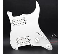 11 Screw Holes HH Electric Guitar Pickguard Humbucker Loaded Prewired Scratchplate Assembly Guitar Pickup Pickguard (Color : 1-8)