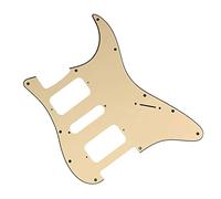11 Screw Holes HSH Two Deluxe Humbuckers Single For For ST Guitar Pickguard No Control Hole Scratch Plate Guitar Replacement Pickguard (Color : 1-8)