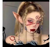 11 Sheets Makeup Scar Tattoos Stickers, 3D Waterproof Zombie Wound face Tattoos Stickers, Halloween Decorations and Party Décor