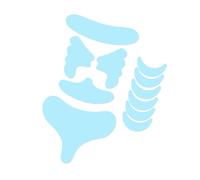 11 Silicone Forehead Wrinkles Patches for & Smooth Skin Breathable Design Forehead Reducers