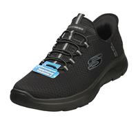 Skechers Men's Summits HIGH Range Slip-On, Black Mesh Trim Black, 11 UK