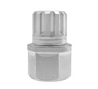11 Splines Anti-Theft Wheel Lock Nut Key Adapter Replacement for VW Bettle Bora Golf Jetta Passat A4 A6 S6 A8 TT SEAT Skoda with ABC Teeth Pointy