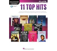 11 Top Hits for Flute: Instrumental Play-Along - BOOK NEW Ferrer, Carles 01/10/2