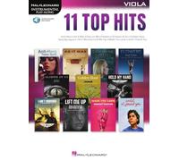 11 Top Hits for Viola. Instrumental Play-Along. Book/Audio-Online