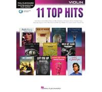 11 Top Hits for Violin. Instrumental Play-Along. Book/Audio-Online