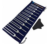11 Tuning Fork Set, With Silicone Hammer Cloth And Bag, For Full Body Healing, Chakra, Sound Therapy, Gift For Buddhists Yoga