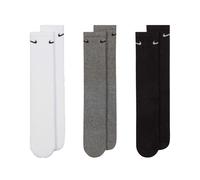 (11 UK-14 UK, Multicoloured) Nike Unisex Adult Everyday Cushioned Crew Socks (Pack of 3)