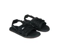 (11 UK, Black 1) Quiksilver Mens Monkey Caged Casual Summer Adjustable Beach Sandals Flip Flops