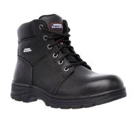 Skechers Workshire Mens Leather Safety Boots Black