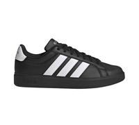 (11 UK, Black/White) Adidas Mens Streettalk Low Lace Up Trainers
