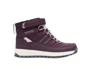 (11 UK Child, Fig/Powder Lilac) Regatta Childrens/Kids Elbourne Snow Boots