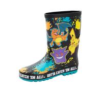 (11 UK Child, Multicoloured) Pokemon Boys Characters Wellington Boots