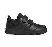 (11 UK Child, Triple Black) Adidas Boys Tensaur Hook and Loop Trainers