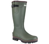 (11 UK, Green) Cotswold Grange Neoprene Mens Rubber Wellington Boots