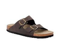 (11 UK, Peat) Regatta Mens Asby Double Strap Sandals