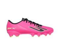 (11 UK, Pink/Black) Skechers Mens SKX_2 Academy Firm Ground Football Boots