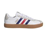 (11 UK, White/Blue/Red) Adidas Mens VL Court 3.0 Flat Trainers