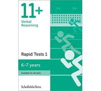 11+ Verbal Reasoning Rapid 10-Minute Tests Book 1 for GL and Other Test Providers: Year 2, Ages 6-7