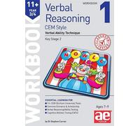 11+ Verbal Reasoning Year 3/4 CEM Style Workbook 1 : Verbal Ability Technique