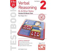 11+ Verbal Reasoning Year 5-7 GL & Other Styles Testbook 2