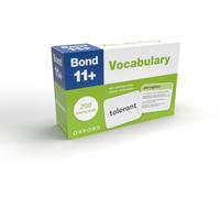 Oxford University Press – Bond 11+ Vocabulary Flashcards – Ages 9-11 – 200 flashcards – 2025 exams