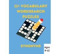 11+ Vocabulary Word Search Puzzles-Synonyms