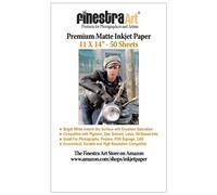 11" X 14" Premium Arctic Matte Inkjet Photo Paper - 50 Sheets
