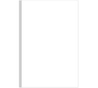 11" x 17" Blank Print Paper, 45Sheets/90Pages Blank Loose-Leaf Paper, DIY Template Printing in Office, 100gsm Blank Paper