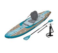 11' x 33" x 6" / 3.35 m x 84 cm x 15 cm FreeSoul Elite 11' 2-in-1 Stand-Up Paddleboard & Kayak Set