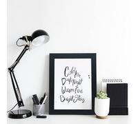 11"x8.5" US letter seize Black Picture Frame for Wall & Tabletop Display| Portrait or Landscape Hanging Frame for Posters, Certificates Puzzles & Home Décor