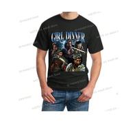 (11, XXL) Clair Obscur Expedition 33 Game Girl Dinner Printed Men T Shirt Creativity Street Funny Short Sleeve Casual S-4XL Men's Clothing