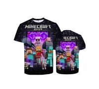 (11, XXL) Minecraft Game Clothes My World Short Sleeve Children Top Shirts Children's Boy's Minecraft CatNap Clothing Tops Baby Boys T Shi