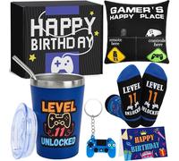 11 Year Old Boy Birthday Gift Ideas, Funny Gamer Birthday Gift Set for 11th Boys, Eleven Years Old Gamepad Gifts Ideas for Boys Son Grandson Nephew Friend Video Game Lovers