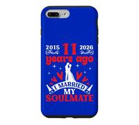11 Years Ago I Married My Soulmate 11th Wedding Anniversary Case for iPhone 7 Plus/8 Plus
