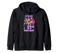 11 Years Old Birthday K pop Kids 11th Bday Girls K-pop Zip Hoodie