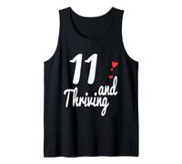 11 Years Old Birthday Shirt for Boys Girls Turning Eleven Tank Top