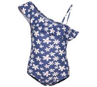 (11 years to 12 years, Bluetone) Trespass Girls Printed Swimsuit - Peony