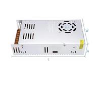 110/220V AC to DC 12V 40A 480W Converter Switch Mode Power Supply LED Lighting Transformer Drive Adapter AC/DC-enclosed SMPS