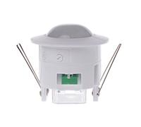 110-240V AC Adjustable 360° Ceiling PIR Infrared Body Motion Sensor Detector Lam
