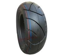 110/70-8 Motorcycle Tire, 110-70-8 Tubeless Front Rear Replacement with Street Grip Tread 110 70 8 Wear-Resistant Rubber 250kPa 41J Load