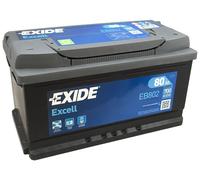 Car Battery EB802 Exide 61212158123 7711230453 110SE 57539 Quality Guaranteed