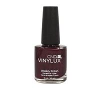 110 CND - VINYLUX DARK LAVA Weekly Polish Dark Burgandy Red Nail Manicure 0.5 oz